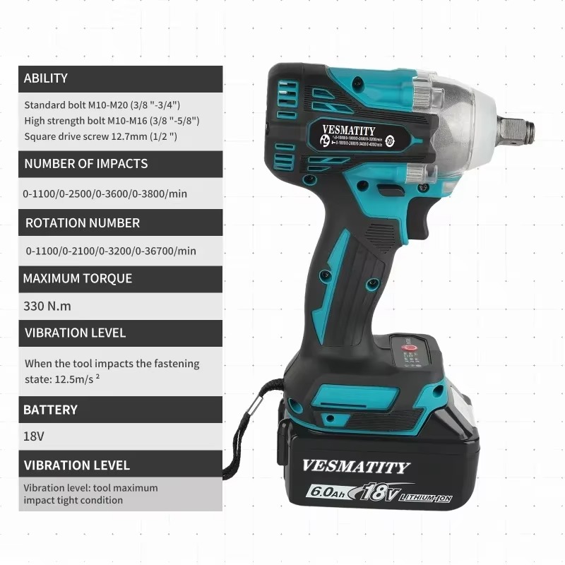 DTW300 임팩트 렌치, 330Nm 고토크, 브러시리 - Makita Drill Dtw300 리뷰 및 가격