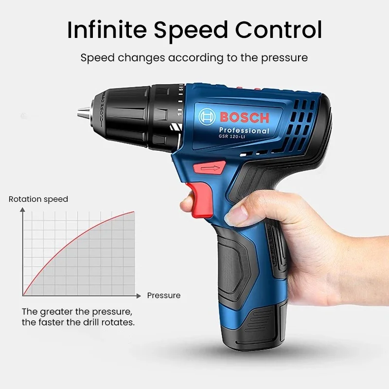 보쉬 GSR120-LI 전기 드릴 12V 전문가용 무선 - Power Tools Professional 리뷰 및 가격