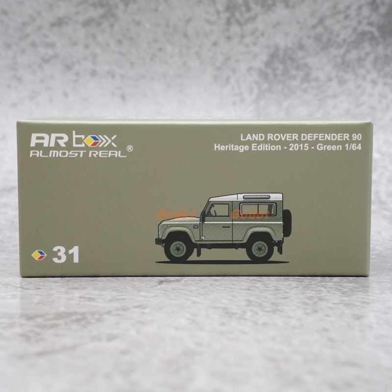 AR BOX 1:64: 랜드로버 디펜더 90 다이캐스트 - Power Tools World 리뷰 및 가격